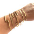Verona Brass Stackable Cuffs & Bracelets